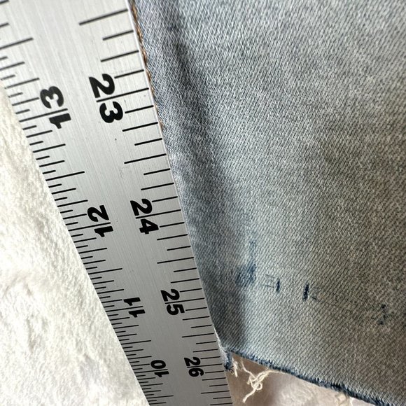 Topshop Womens Jeans 34x30 Acid Wash Dip Moto Jamie High Waist Ankle Grazer NEW - Picture 13 of 14